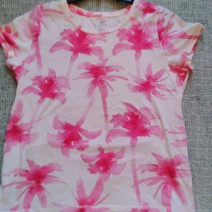 SONOMA PINK PALM TREE T-SHIRT